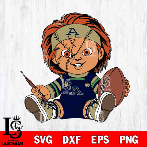 Akron Zips Chucky Horror 9 Svg Eps Dxf Png File, NCAA svg, Digital Download, Instant Download