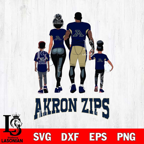 Akron Zips Family Love Rugby SVG DXF EPS PNG FILE,NCAA SVG, Father day Digital Download,Instant Download, Silhouette