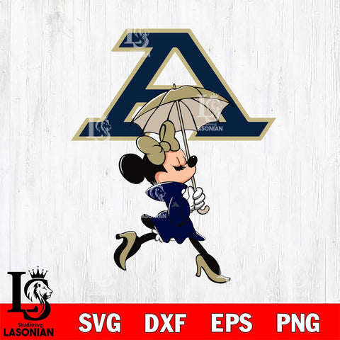 Akron Zips Fancy Minnie Svg Eps Dxf Png File, Digital Download, Instant Download
