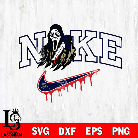Akron Zips Ghostface Nike Svg Eps Dxf Png File, Digital Download, Instant Download