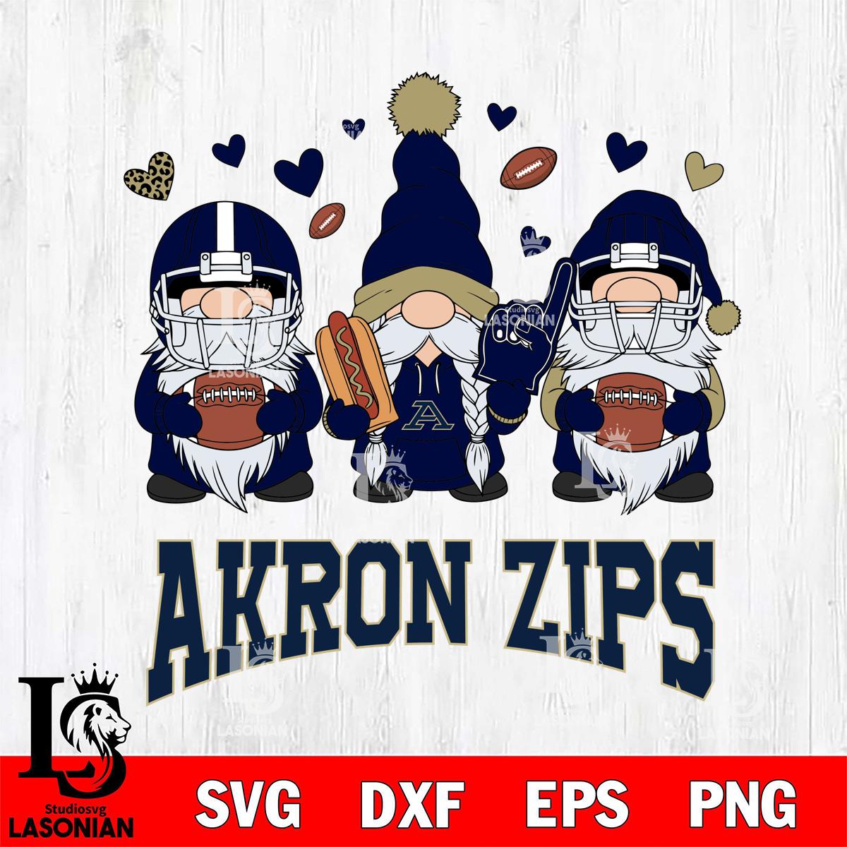 Akron Zips Gnome Rugby – lasoniansvg