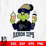 Akron Zips Grinch 2 coffee Svg Eps Dxf Png File, Digital Download, Instant Download