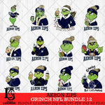 Akron Zips Grinch NCAA Bundle 12 SVG Eps Dxf Png File, Digital Download, Instant Download
