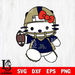 Akron Zips Hello Kitty sport 11 Svg Eps Dxf Png File, NCAA svg, Digital Download, Instant Download