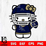 Akron Zips Hello Kitty sport 6 Svg Eps Dxf Png File, NCAA svg, Digital Download, Instant Download