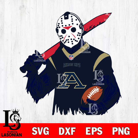 Akron Zips Jason Voorhees Horror 11 Svg Eps Dxf Png File, NCAA svg, Digital Download, Instant Download
