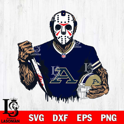 Akron Zips Jason Voorhees Horror 5 Svg Eps Dxf Png File, NCAA svg, Digital Download, Instant Download