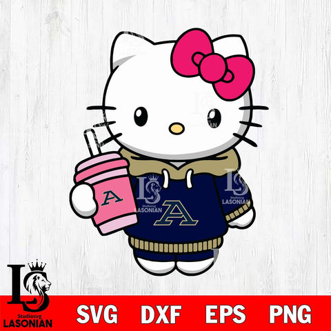 Akron Zips Pretty Hello Kitty Svg Eps Dxf Png File, Digital Download, Instant Download