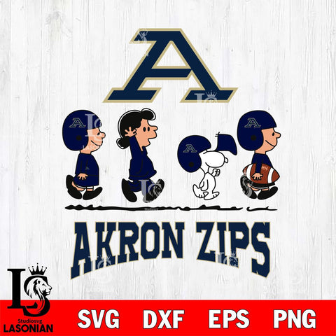 Akron Zips Snoopy Sport 12 Svg Eps Dxf Png File, Digital Download