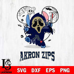 Akron Zips Stitch Ghost Face Halloween 2 Svg Eps Dxf Png File, Digital Download, Instant Download