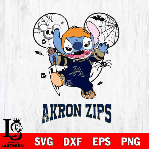 Akron Zips Stitch Michael Halloween Svg Eps Dxf Png File, Digital Download, Instant Download