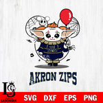 Akron Zips Stitch Pennywise Halloween Svg Eps Dxf Png File, Digital Download, Instant Download