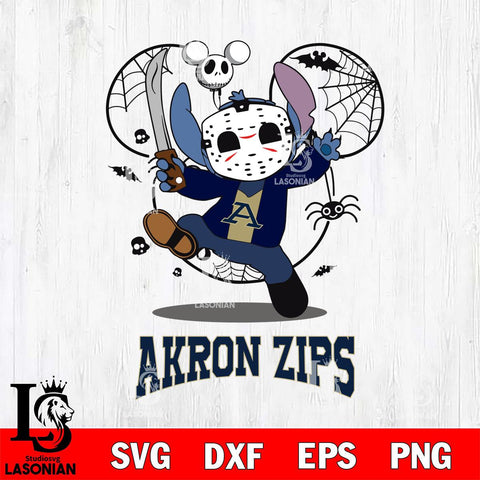 Akron Zips Stitch jason voorhees Halloween Svg Eps Dxf Png File, Digital Download, Instant Download