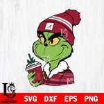 Alabama Crimson Tide Boujee Grinch Svg Eps Dxf Png File, Digital Download, Instant Download
