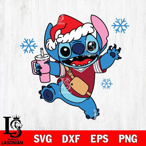 Alabama Crimson Tide Christmas Stitch With Tumbler Svg Eps Dxf Png File, Digital Download, Instant Download