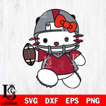 Alabama Crimson Tide Hello Kitty sport 11 Svg Eps Dxf Png File, NCAA svg, Digital Download, Instant Download