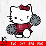 Alabama Crimson Tide Hello Kitty sport 4 Svg Eps Dxf Png File, NCAA svg, Digital Download, Instant Download