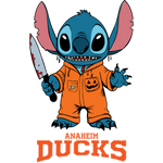 Anaheim ducks stitch horror 2 Svg Eps Dxf Png File, Digital Download, Instant Download