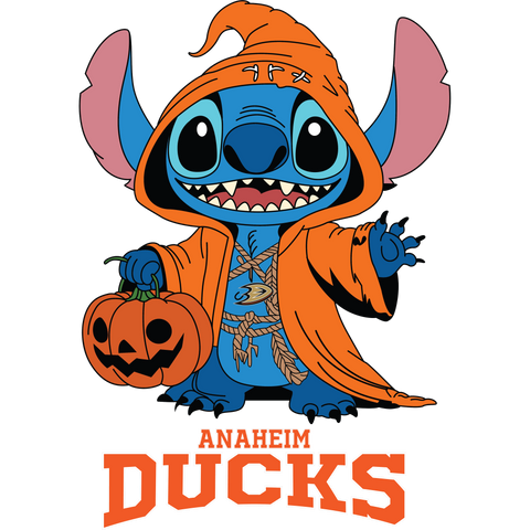 Anaheim ducks stitch horror Svg Eps Dxf Png File, Digital Download, Instant Download