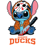 Anaheim ducks stitch jason voorhees Svg Eps Dxf Png File, Digital Download, Instant Download