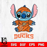 Anaheim Ducks Stitch Mummy Svg Eps Dxf Png File, NHL svg, Digital Download, Instant Download