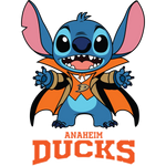 Anaheim ducks stitch vampire halloween Svg Eps Dxf Png File, Digital Download, Instant Download