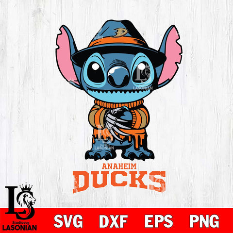 Anaheim Ducks Stitich Freddy Krueger Svg Eps Dxf Png File, NHL svg, Digital Download, Instant Download
