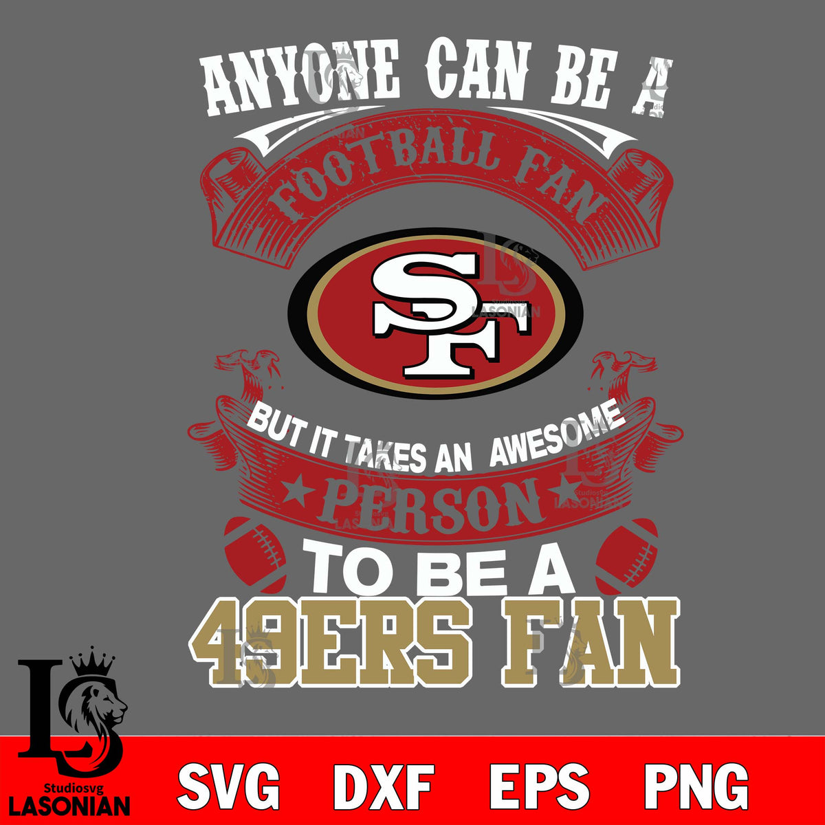 Anyone Can Be A Football Fan, But it Takes an awesome person to be a S ...