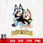 Appalachian State Mountaineers Bluey & Bingo Svg Eps Dxf Png File, NCAA svg, Digital Download, Instant Download