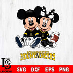 Appalachian State Mountaineers Disney Mickey And Minnie Football Svg Eps Dxf Png File, NCAA svg , Digital Download , Instant Download, Cricut File