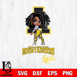 Appalachian State Mountaineers Fan Girl Svg Eps Dxf Png File, Digital Download, Instant Download
