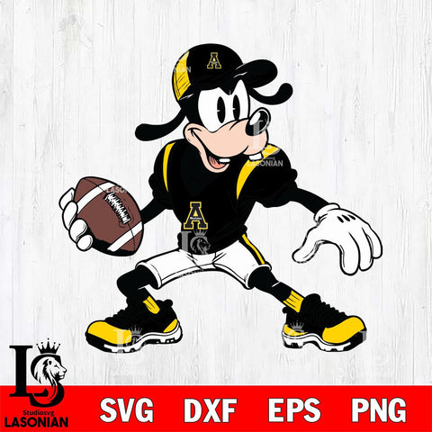 Appalachian State Mountaineers Goofy Svg Eps Dxf Png File, NCAA svg, Digital Download, Instant Download