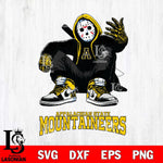 Appalachian State Mountaineers Jason Voorhees Halloween SVG Svg Eps Dxf Png File, Digital Download, Instant Download