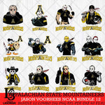 Appalachian State Mountaineers Jason Voorhees NCAA Bundle 12 SVG Svg Eps Dxf Png File, Digital Download