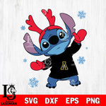 Appalachian State Mountaineers Stitch Santa Christmas Svg Eps Dxf Png File, Digital Download, Instant Download
