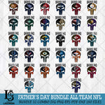 Badass Dad NFL Svg Eps Dxf Png File, Digital Download, Instant Download