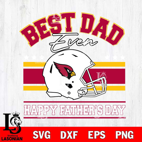 Arizona Cardinals Best Dad Ever SVG DXF EPS PNG FILE, NFL File Cut,Digital Download,Instant Download, Silhouette