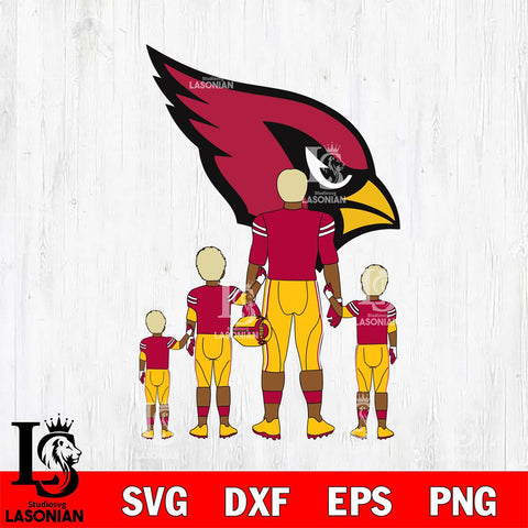 Arizona Cardinals Best Dad Ever , father day , DAD NFL Svg Eps Dxf Png File, Digital Download, Instant Download