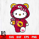 Arizona Cardinals Cute Hello Kitty Svg Eps Dxf Png File, Digital Download, Instant Download
