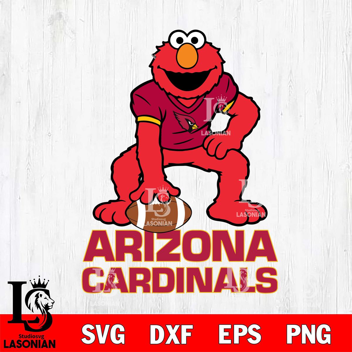 Arizona Cardinals Elmo ready – lasoniansvg