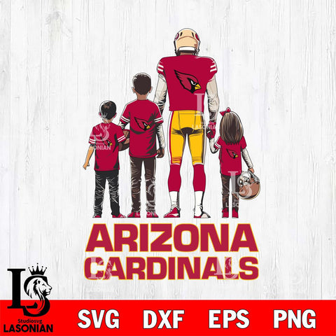 Arizona Cardinals Father Football SVG DXF EPS PNG FILE,NFL SVG, Father day Digital Download,Instant Download, Silhouette