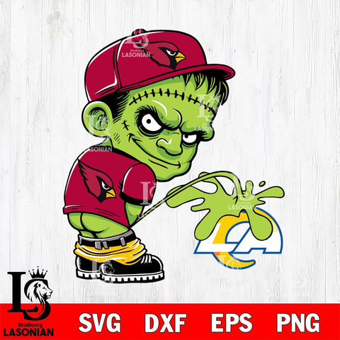 Arizona Cardinals Frankenstein Piss On Los Angeles Rams Svg Eps Dxf Png File, Digital Download, Instant Download