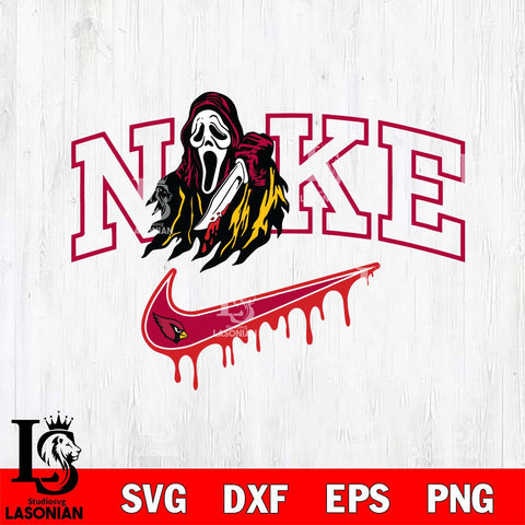Arizona Cardinals Ghostface Nike Svg Eps Dxf Png File, Digital Download, Instant Download