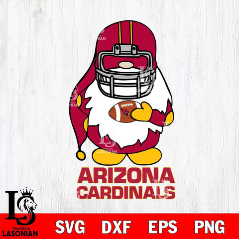 Arizona Cardinals Gnomes Christmas Svg Eps Dxf Png File, Digital Download, Instant Download