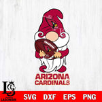 Arizona Cardinals Gnomes Christmas football Svg Eps Dxf Png File, Digital Download, Instant Download