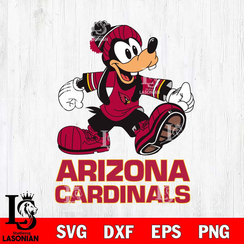 Arizona Cardinals Goofy Cool Sport SVG DXF EPS PNG FILE,NFL Cricut ,Football Digital Download,Instant Download, Silhouette