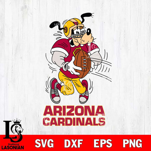 Arizona Cardinals Goofy Sport Football SVG DXF EPS PNG FILE,NFL Cricut ,Football Digital Download,Instant Download, Silhouette