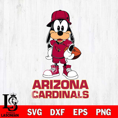 Arizona Cardinals Goofy rugby SVG DXF EPS PNG FILE,NFL Cricut ,Football Digital Download,Instant Download, Silhouette
