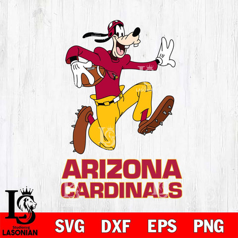 Arizona Cardinals Goofy rugby Sport SVG DXF EPS PNG FILE,NFL Cricut ,Football Digital Download,Instant Download, Silhouette