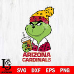 Arizona Cardinals Grinch Christmas hat Svg Eps Dxf Png File, Digital Download, Instant Download